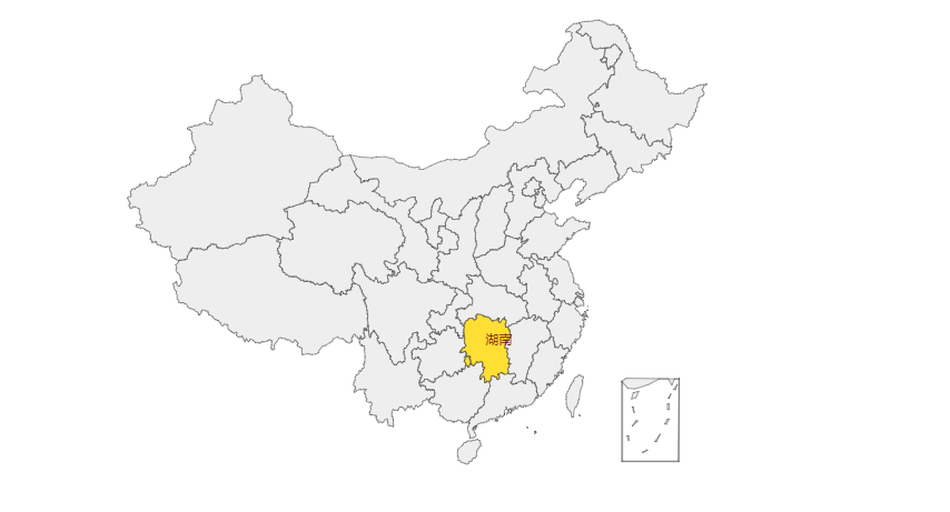 echarts制作中国地图图片