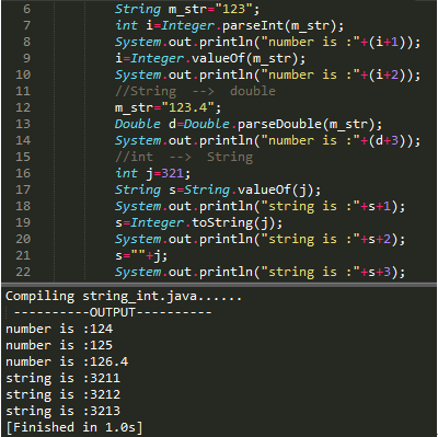 Java String字符串方法