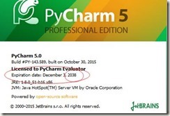Pycharm5注册方式