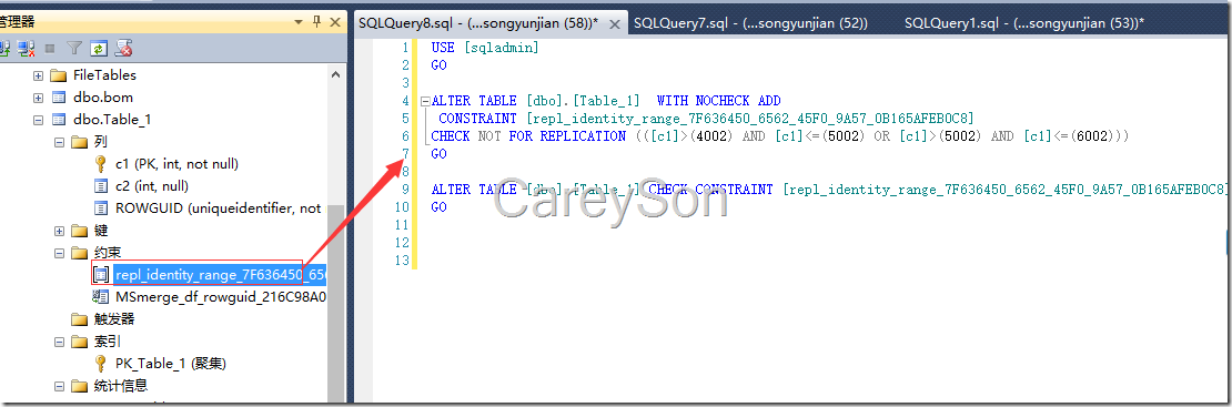 SQL Server 合并复制遇到identity range check报错的解决