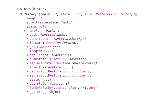 使用HTML5的History API