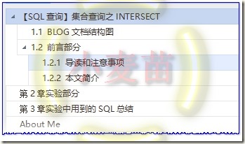 【SQL查询】集合查询之INTERSECT
