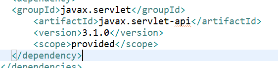 新建maven工程使用webapp插件弹出javax.servlet.http.HttpServlet was not found on the Java Build Path异常