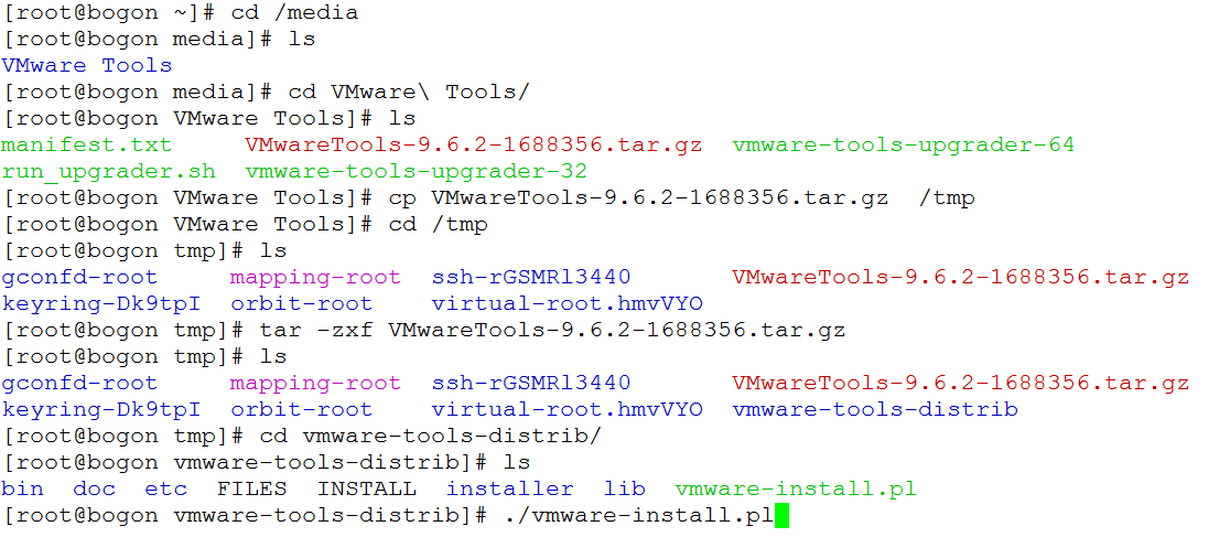 虚拟机中的Linux 5安装VMware Tools - 郝小爬
