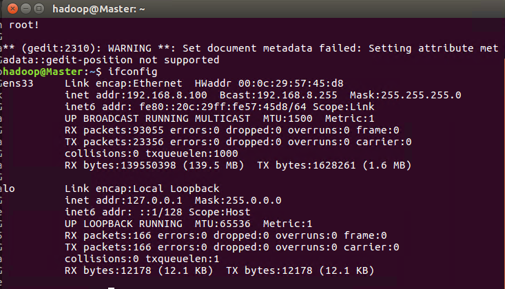 Ubuntu16.04 静态IP设置