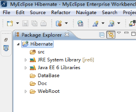 JSP利用Hibernate实现对数据库的CRUD ——开发环境Myeclipse与SQL Server 2008