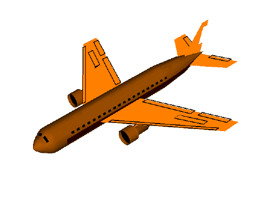 趣味动态图：原来飞机是这么飞的！