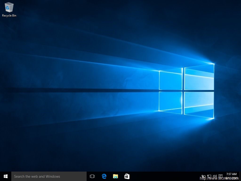 Windows 10 的桌面环境