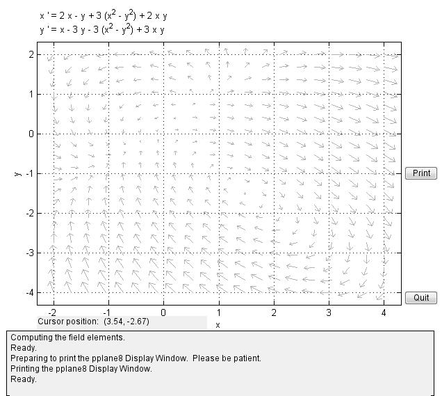 MATLAB中矢量场图的绘制 (quiver/quiver3/dfield/pplane) Plot the vector field with MATLAB第9张