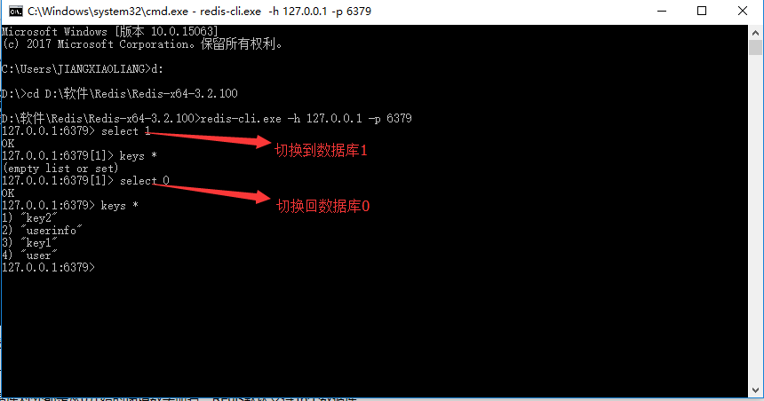 二、Redis命令行和配置文件redis.windows.co