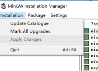 windows下安装MinGW及C++的环境配置