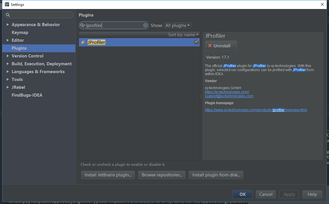 intellij jprofiler