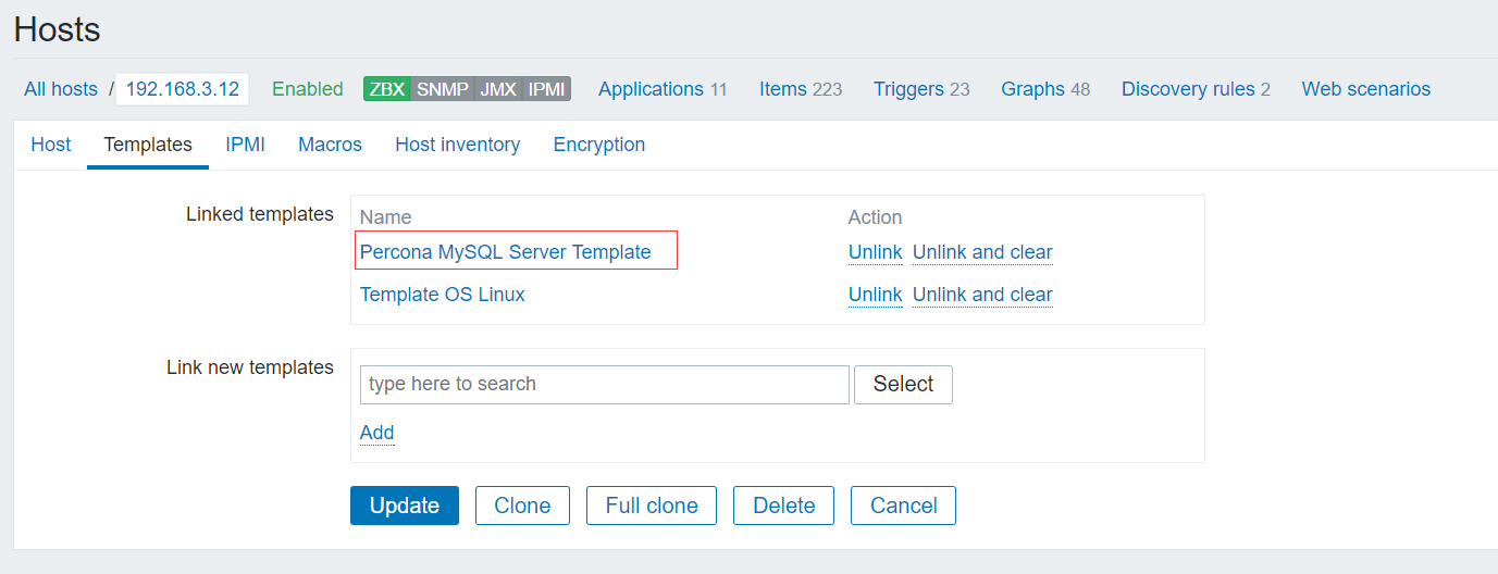 zabbix3.0.4使用percona-monitoring-plugins插件来监控mysql5_zabbix3.0.4使用percona_03