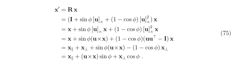 四元数运动学笔记（2）旋转向量，旋转矩阵和四元数的关系第6张