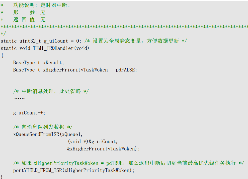 FreeRTOS 消息队列第8张