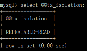 MySQL的四种事务隔离级别