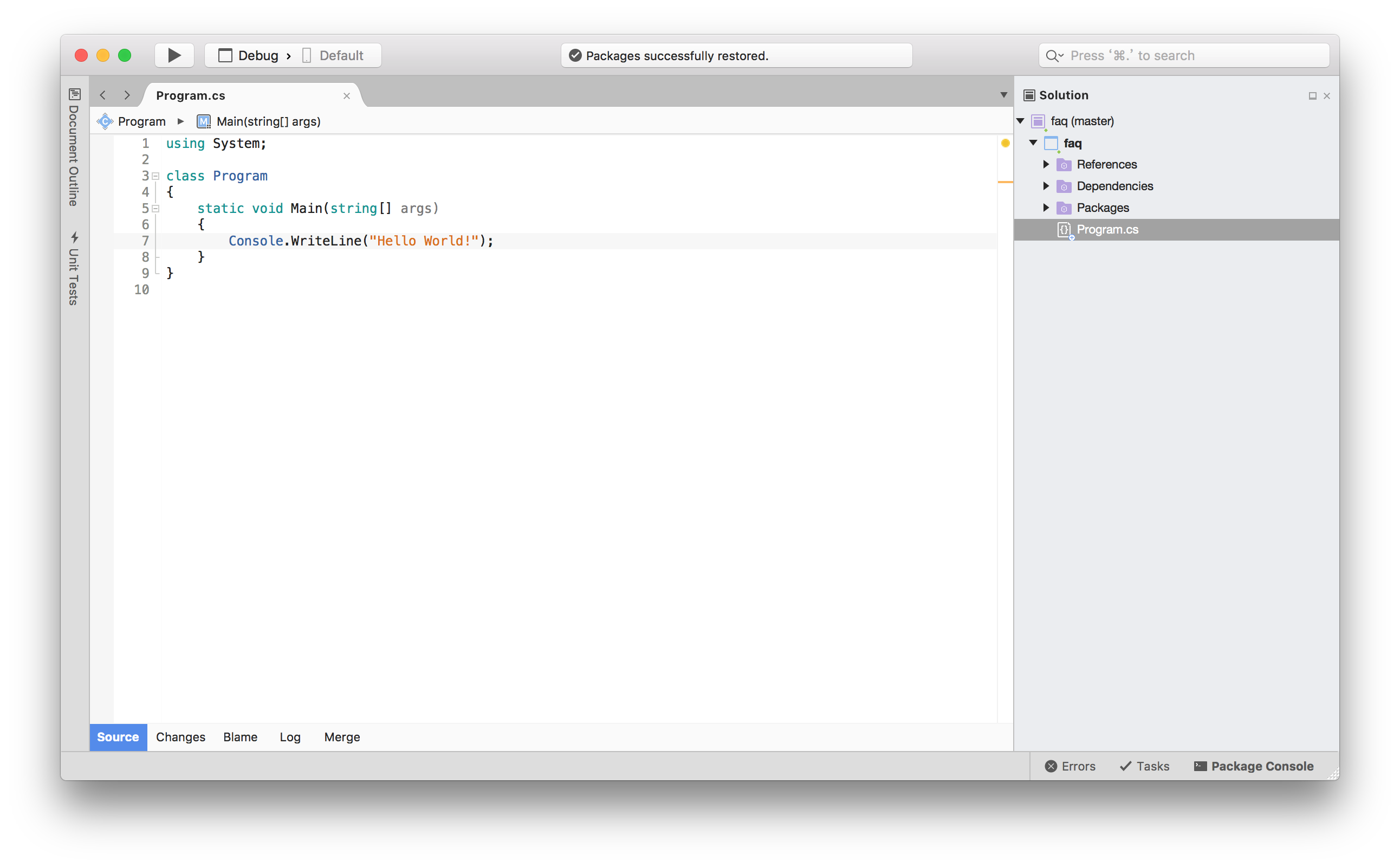 visual studio for mac installer