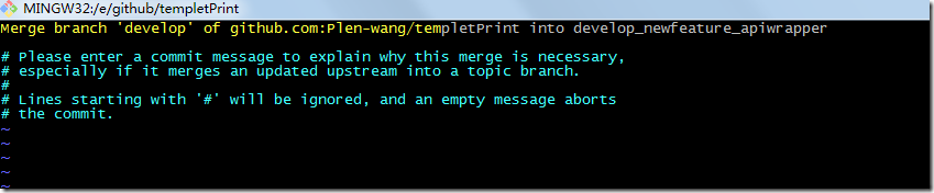 Перевод please enter. Commit merge message. Merge in Command line. Git merge Branch выход из редактора exit. Please enter a commit message for your changes что это значит.