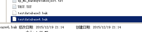 SQL Server数据库备份的镜像