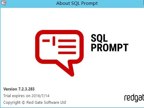 Redgate sql prompt pro