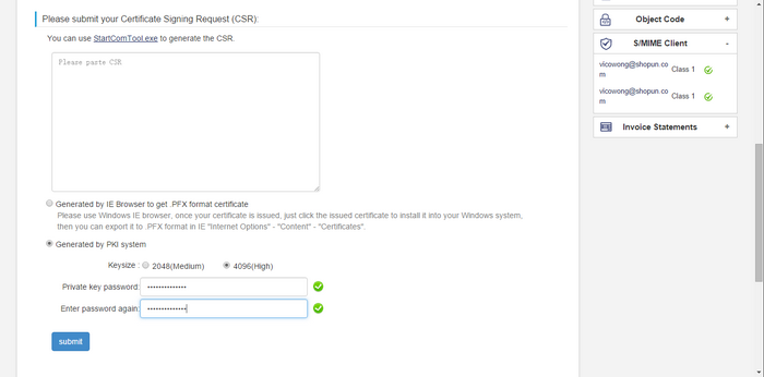 新版startssl 免费SSL证书申请 (实测 笔记 https