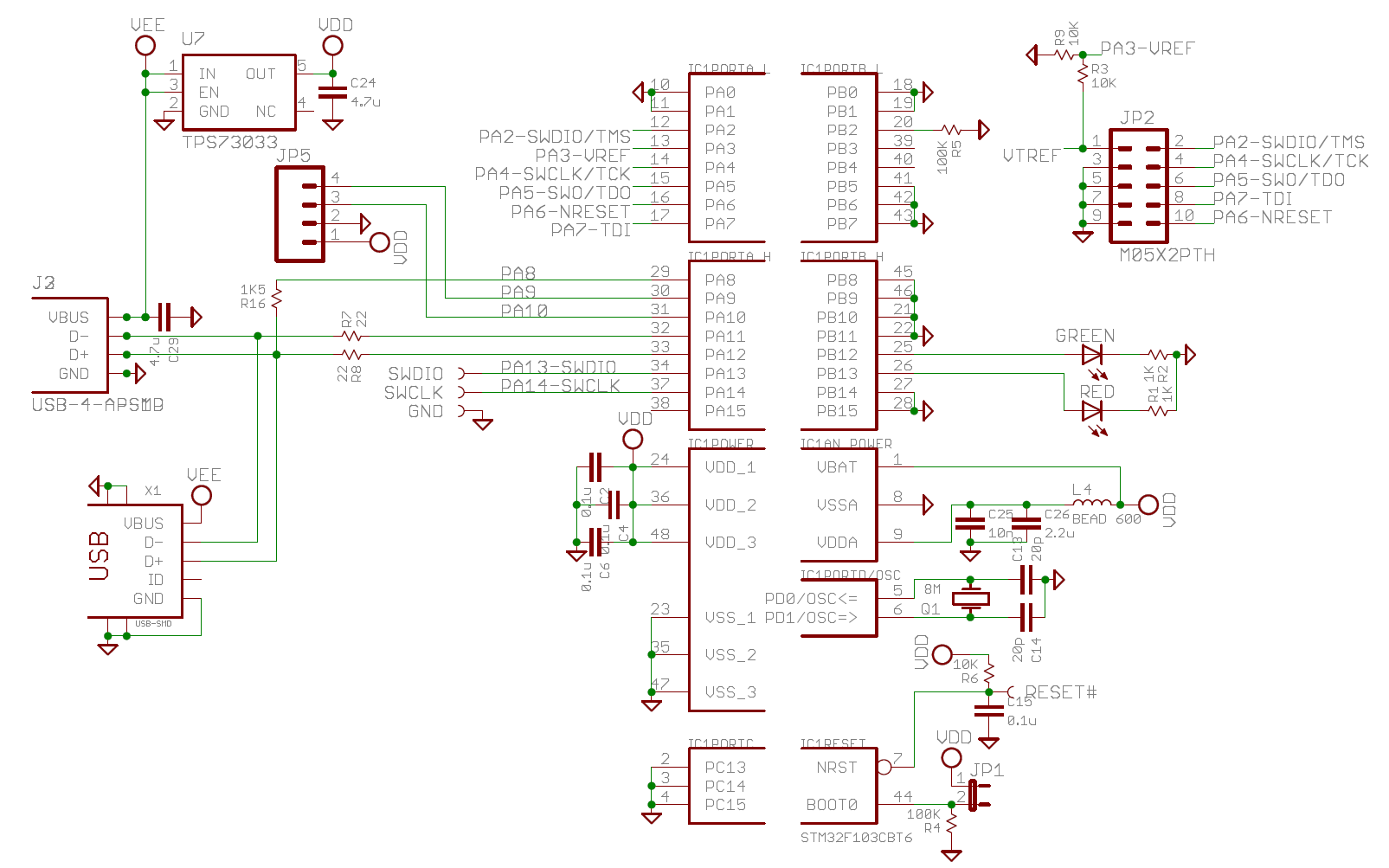 Link схема подключения CMSIS-DAP for STLink V2.1 and STLink v2.1 mini adapter - IAmAProgrammer - 博 客 园