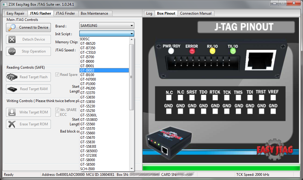 Jtag 引脚自动识别 Jtag Finder Jtag Pinout Tool Jtag Pin Finder Jtag Pinout Detector Jtagulator Easy Jtag Jtag Enumeration Improgrammer 博客园