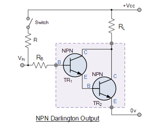 Схема дарлингтона принцип работы
