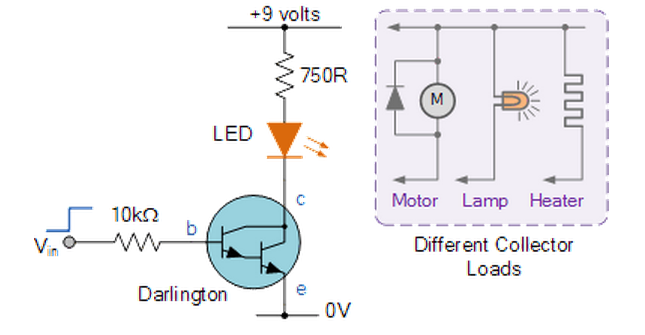 Схема дарлингтона принцип работы