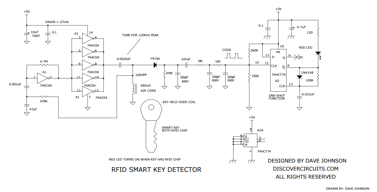 Схема rfid считывателя