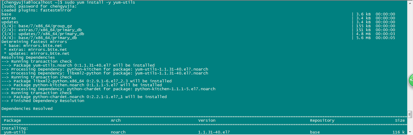 sudo yum install docker