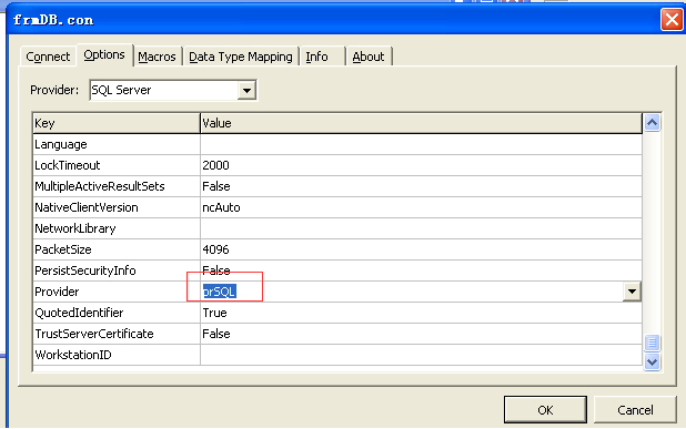 UNIDAC如何驱动MSSQL2000