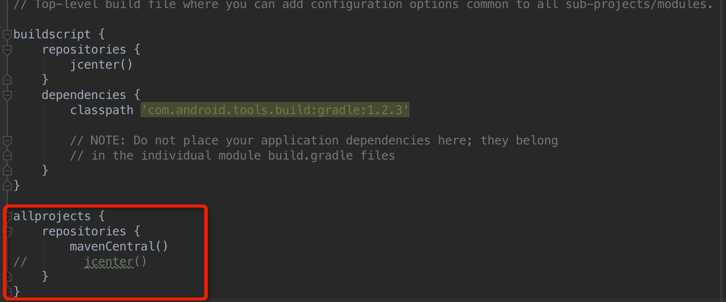 Android Studio Gradle:Resolvedependencies':app:_debugCompile' 问题解决纪录第2张