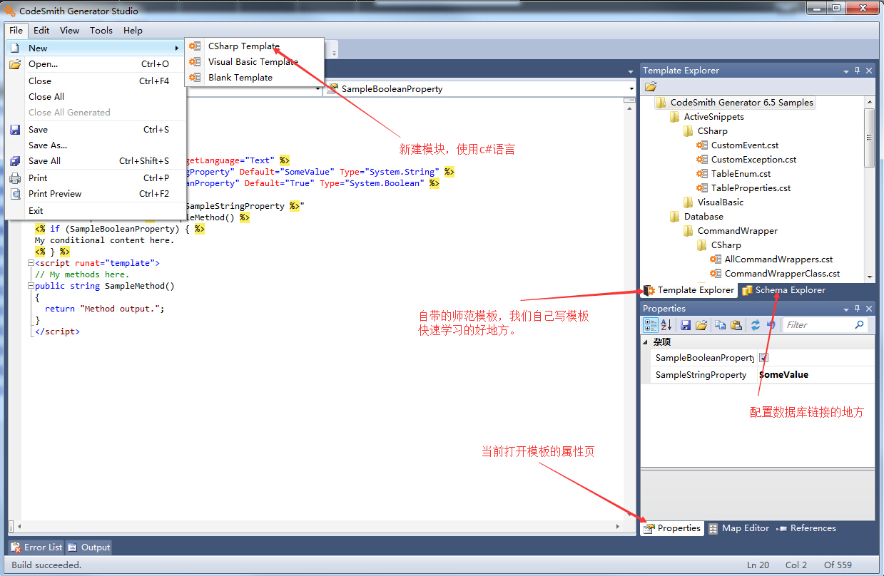 CodeSmith模板代码生成实战详解第2张