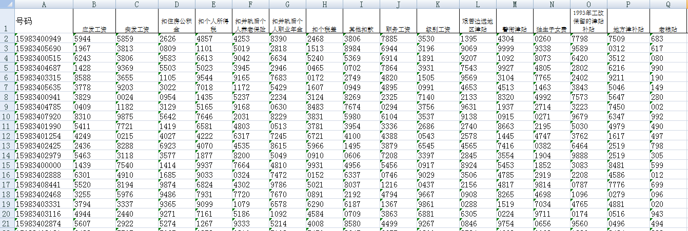 Java POI 3.17写入、导入EXCEL性能测试