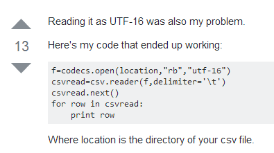 python csv文件打开错误：_csv.Error: line contains NULL byte第2张