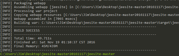 JeeSite环境搭建及运行和打包（master20161117）第7张