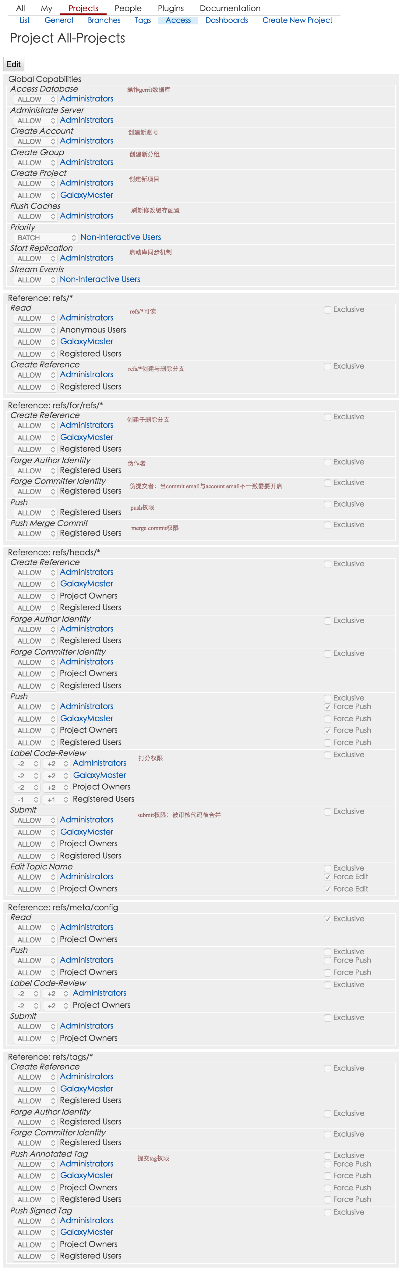 Gerrit与Gitlab同步配置replication&amp;其他配置第2张