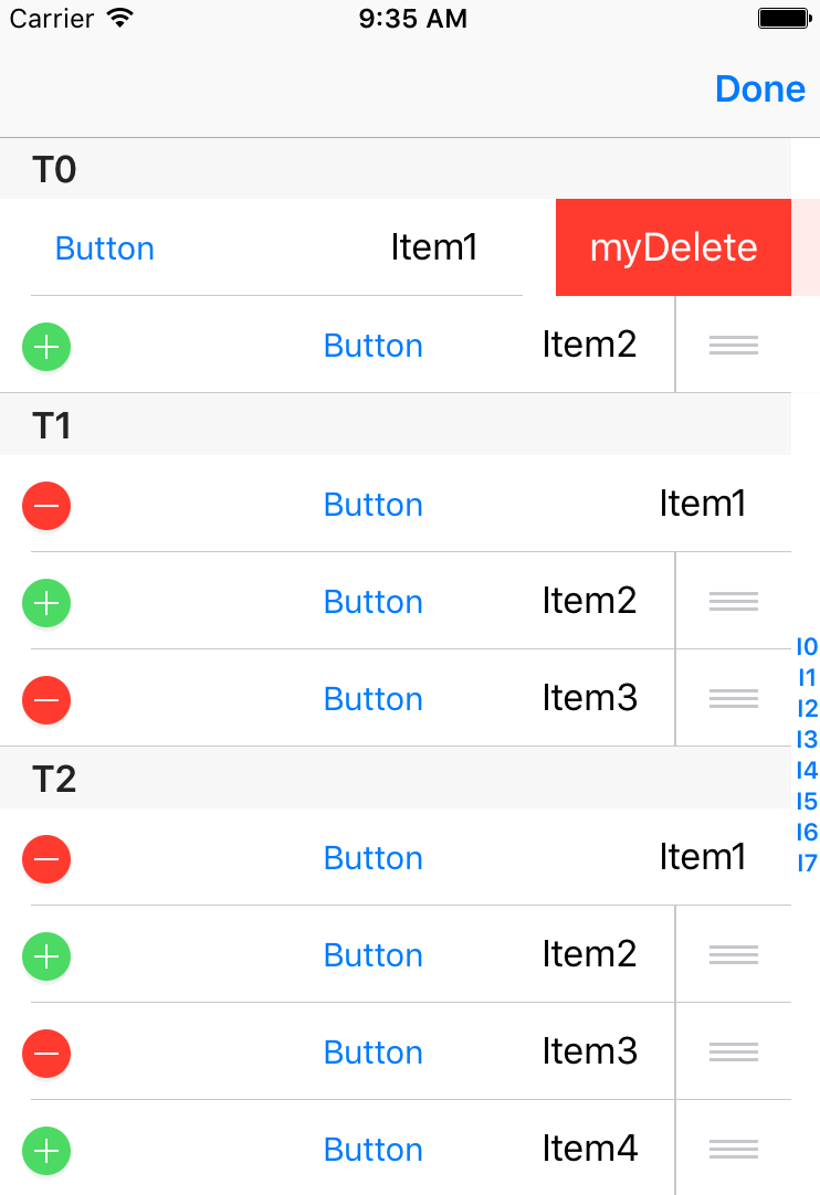 iOS UIKit：TableView之编辑模式（3）第7张