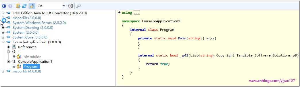 java to c converter source code online