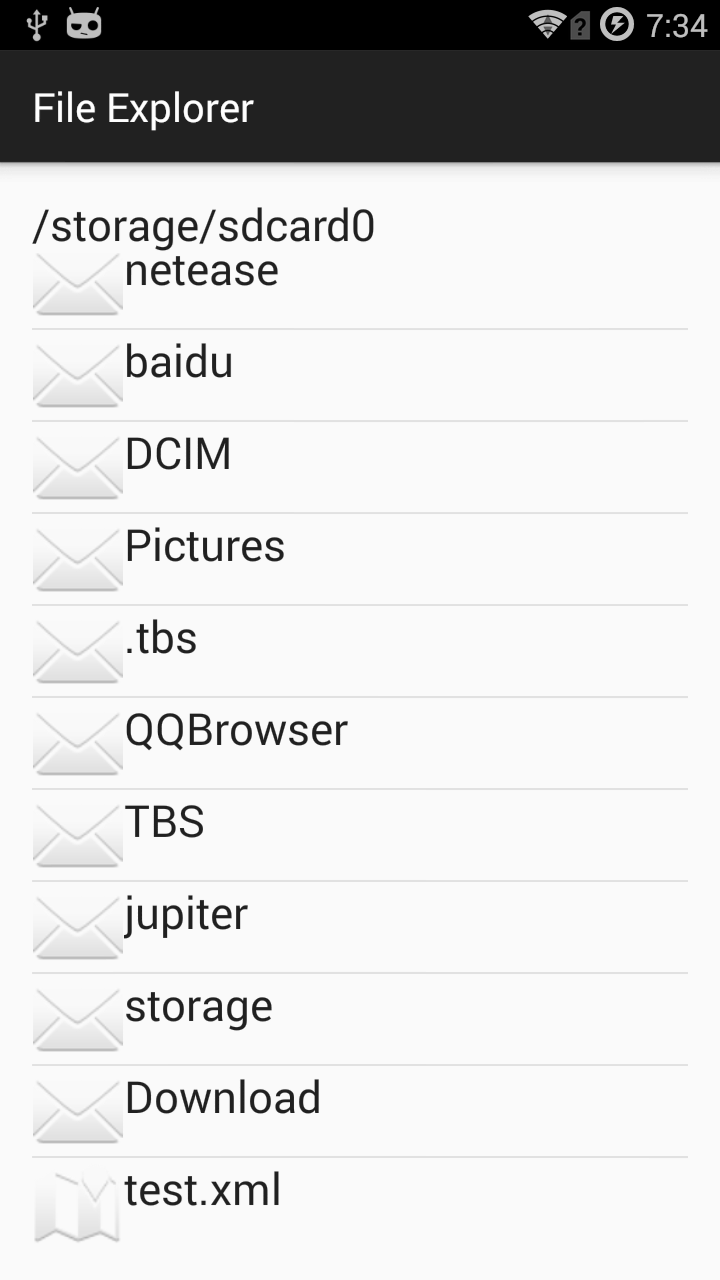Android开发手记(21) 遍历文件夹
