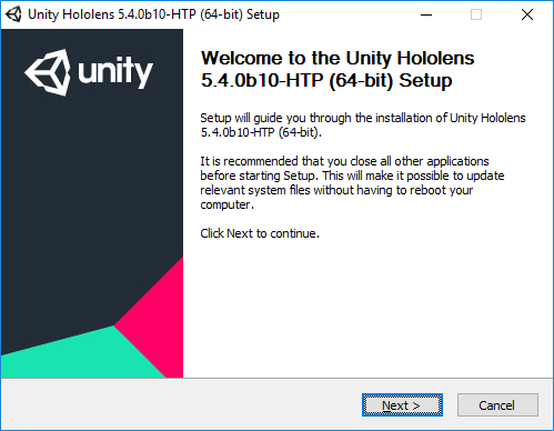 Unity Hololens Technical Preview