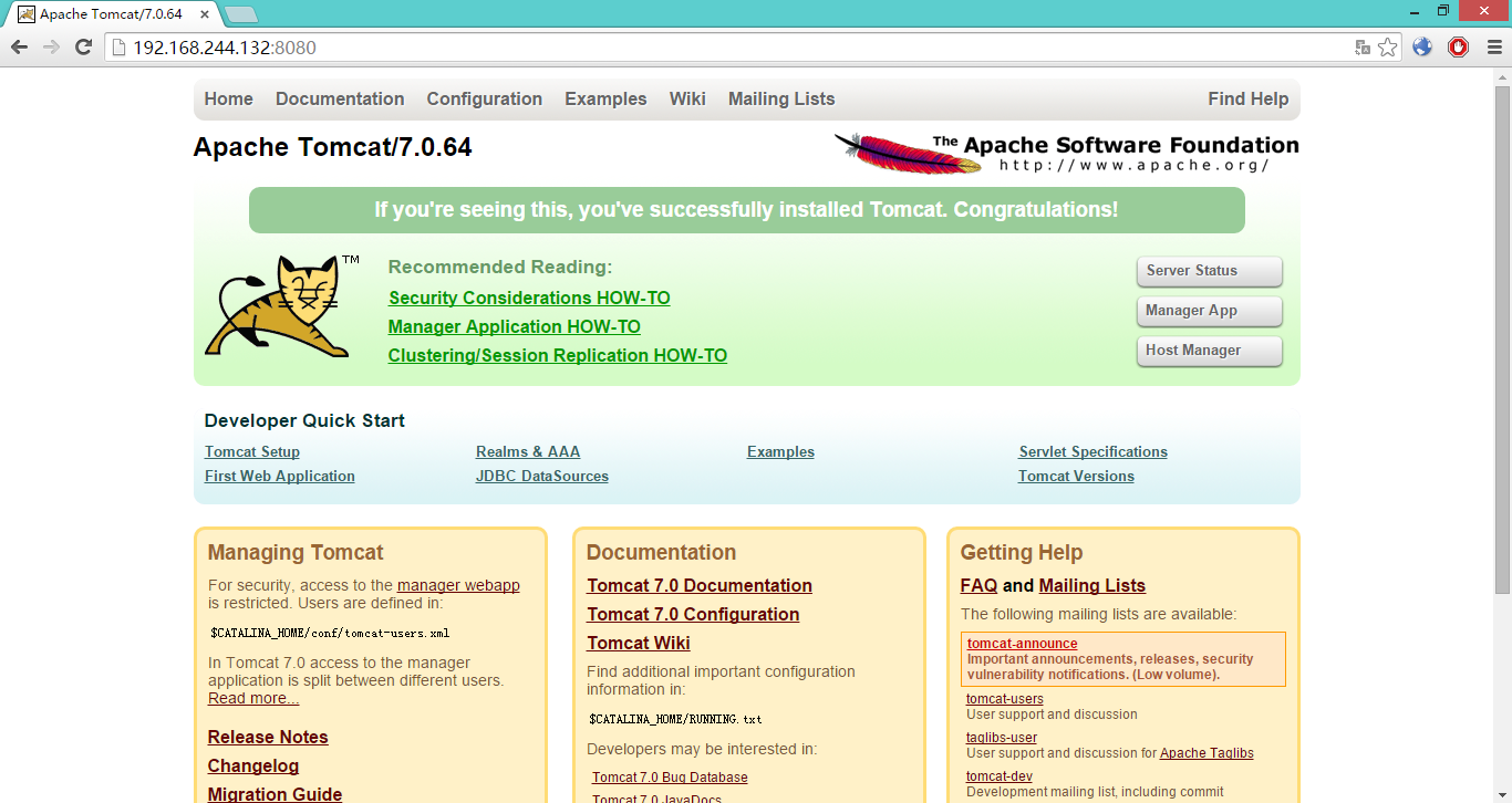 apache tomcat 8 mysql