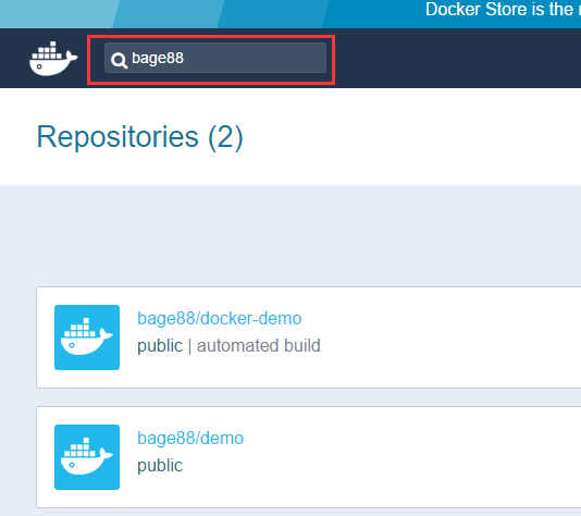 Search Docker Images