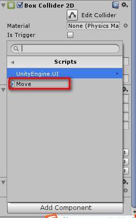 Unity3D 创建一个简单的2D游戏第9张