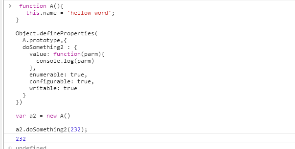 js中Object.defineProperties 定义一个在原对象可读可写的方法
