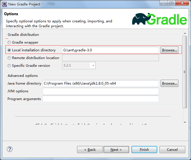 Gradle spring dependencies