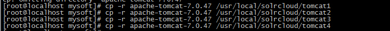 hdfs環境搭建，solr集群solrCloud的搭建