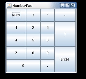 java swing flowlayout borderlayout