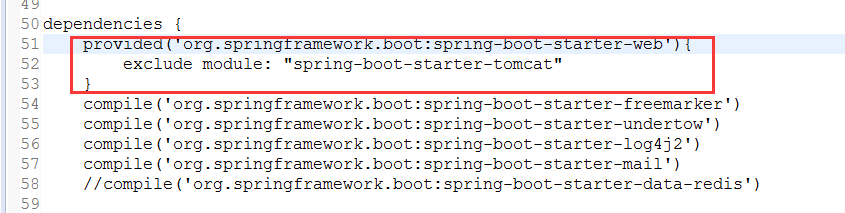 Spring boot + Gradle + Eclipse打war包发布总结第2张